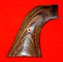 Quality Ruger Blackhawk, Single Six and Vaquero Revolver Grip - Altamont, Classic Panel, Walnut