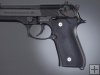 Quality Beretta 92, 96, M9 Pistol Grip Pistol Grip - Hogue, Classic Panel, Rubber