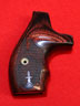 Quality Smith & Wesson J Frame Round Butt Revolver Grip - Altamont, Boot Grip, Checkered Rosewood