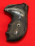 Quality Smith & Wesson J Frame Round Butt Revolver Grip - Altamont, Oversize Finger Groove, Checkered Silver