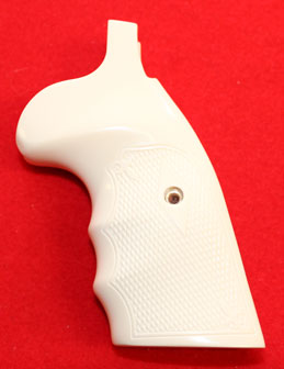 Smith & Wesson K & L Frame Square Butt Revolver Grip - Altamont, Oversize Finger Groove, Checkered B