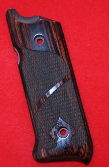 Ruger Mark III (.22) Pistol Grip - Altamont, Classic Panel, Checkered Rosewood