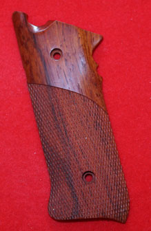 Ruger Mark III (.22) Pistol Grip - Altamont, Thin Panel, Checkered Rosewood