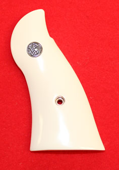 Smith & Wesson N Frame Square Butt Revolver Grip - Altamont, Classic Panel, Bonded Ivory w/ S&W Meda