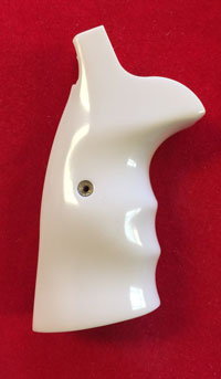 Smith & Wesson N Frame Round Conversion Revolver Grip - Altamont, Oversize Finger Groove, Bonded Ivo
