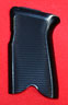 Quality Ruger P85, P89, P90, P91 Pistol Grip - Hogue, Extreme Series Classic Panel, Checkered Black Aluminum