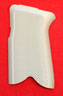 Quality Ruger P85, P89, P90, P91 Pistol Grip - Hogue, Extreme Series Classic Panel, Checkered Silver Aluminu