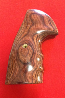 Colt Python Revolver Grip - I&E frame Revolver Grip - Altamont, Oversize Finger Groove, Rosewood