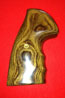 Quality Colt Python Revolver Grip - I&E frame Revolver Grip - Altamont, Oversize Finger Groove, Walnut