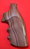 Quality Ruger Redhawk Revolver Grip - Hogue, Oversize Finger Groove, Checkered Fancy Wood