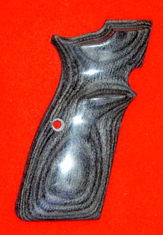 Browning High Power Pistol Grip - Altamont, Ultima Panel, Silver Black