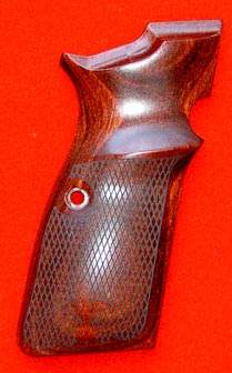 Browning High Power Pistol Grip - Altamont, Ultima Panel, Checkered Rosewood