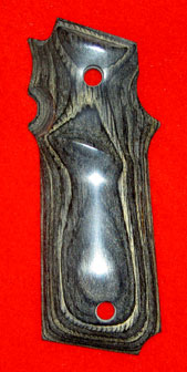 Colt 1911 Government & Commander Pistol Grip - Altamont, Ultima Panel, Silver Black