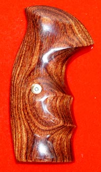 Colt D-frame (Post 1971) Revolver Grip - Altamont, Oversize Finger Groove, Rosewood