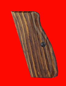 CZ-75 / CZ-85 Pistol Grip - Hogue, Classic Panel, Fancy Wood