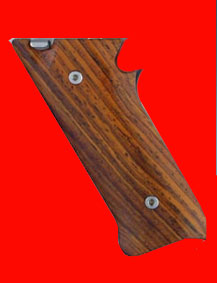 Ruger Mark II (.22) Pistol Grip - Hogue, Classic Panel, Fancy Wood