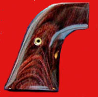 Ruger Blackhawk, Single Six and Vaquero Revolver Grip - Altamont, Classic Panel, Rosewood