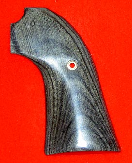 Ruger Bisley Revolver Grip - Altamont, Classic Panel, Silver Black