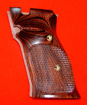 Smith & Wesson Model 41 Pistol Grip - Altamont, Ultima Panel, Checkered Rosewood