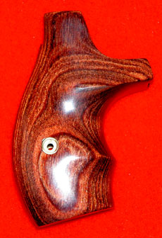 Smith & Wesson J Frame Round Butt Revolver Grip - Altamont, Boot Grip, Rosewood