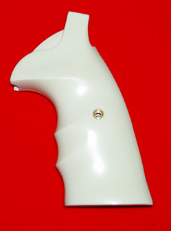 Smith & Wesson N Frame Square Butt Revolver Grip - Altamont, Oversize Finger Groove, Bonded Ivory