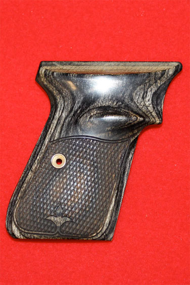 Walther (Interarms) PPK/S & PP Pistol Grip - Altamont, Ultima Panel, Checkered Silver Black