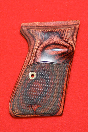 Walther (Interarms) PPK/S & PP Pistol Grip - Altamont, Ultima Panel, Checkered Rosewood