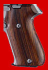 SIG Sauer P220 American Model Pistol Grip - Hogue, Classic Panel, Fancy Wood