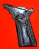 Quality Browning Buckmark Pistol Grip - Altamont, Ultima Panel, Silver Black