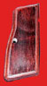 Quality Browning High Power Pistol Grip - Altamont, Classic Panel, Rosewood