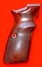 Quality Browning High Power Pistol Grip - Altamont, Ultima Panel, Checkered Rosewood