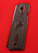 Quality Colt 1911 Government & Commander Pistol Grip - Altamont, Classic Panel, Checkered Rosewood w/ Colt H