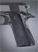 Quality Colt 1911 Government & Commander Pistol Grip - Hogue, Side Panel Grip, Rubber