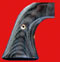 Quality Ruger Blackhawk, Single Six and Vaquero Revolver Grip - Altamont, Classic Panel, Silver Black
