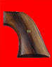 Quality Ruger Blackhawk, Single Six and Vaquero Revolver Grip - Hogue, Classic Panel, Fancy Wood