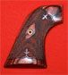 Quality Ruger 50th Anniversary Blackhawk / New Vaquero Revolver Grip - Altamont, Classic Panel, Checkered Ro