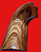 Quality Ruger Bisley Revolver Grip - Altamont, Classic Panel, Walnut