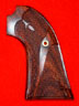 Quality Ruger Bisley Revolver Grip - Altamont, Classic Panel, Checkered Rosewood