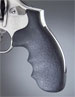 Quality Smith & Wesson K & L Frame Round Butt Revolver Grip - Hogue, Finger Groove, Rubber