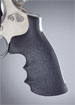 Quality Smith & Wesson N Frame Square Butt Revolver Grip - Hogue, Finger Groove, Rubber