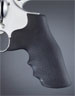 Quality Dan Wesson Small Frame .357 (Square Tang) Revolver Grip - Hogue, Oversize Finger Groove, Rubber